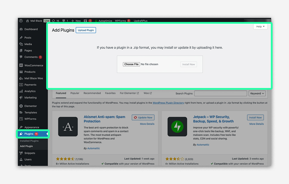 Install Plugin