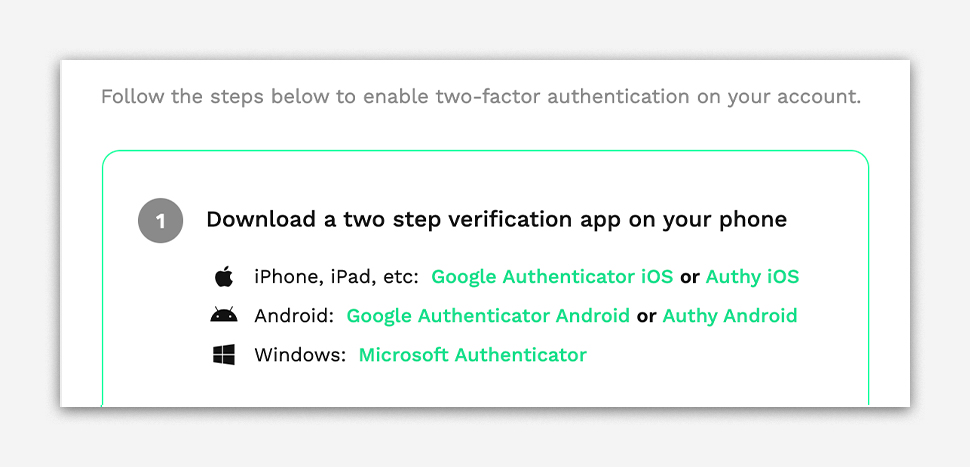 Authenticator App