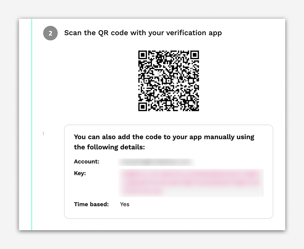 Authenticator Code