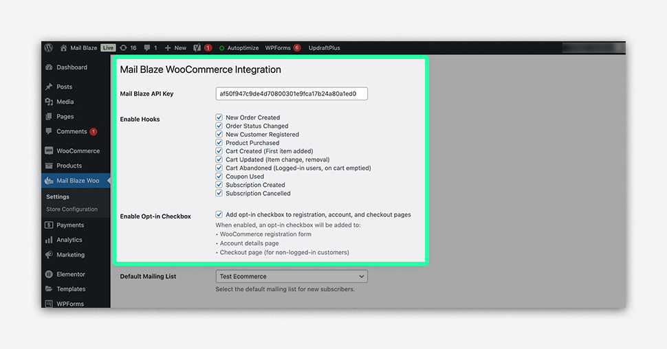 Woocommerce Triggers