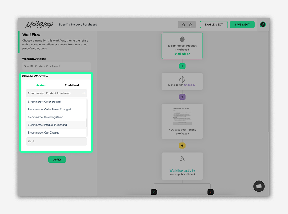 Setup Ecommerce Automation