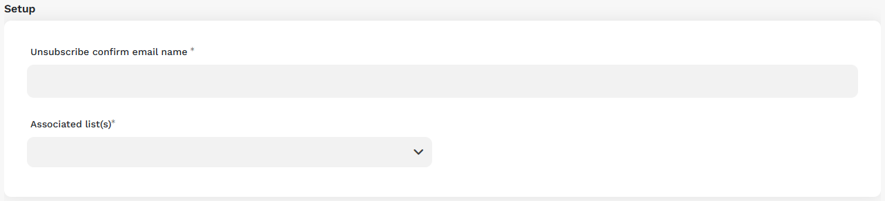 UNSUBSCRIBE CONFIRM EMAIL NAME_
